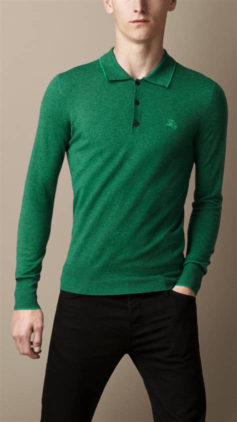 burberry london green polo|burberry polo shirt men price.